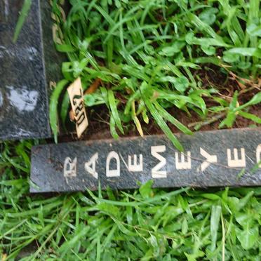 RADEMEYER Petrus 1968-2005