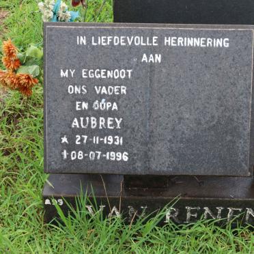 RENEN Aubrey, van 1931-1996