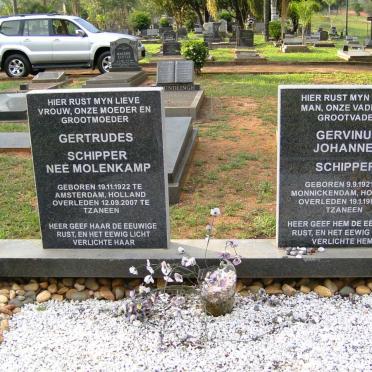 SCHIPPER Gervinus Johannes 1921-1985 &amp; Gertrudes MOLENKAMP 1922-2007