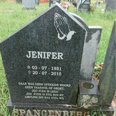 SPANGENBERG Jenifer 1951-2010