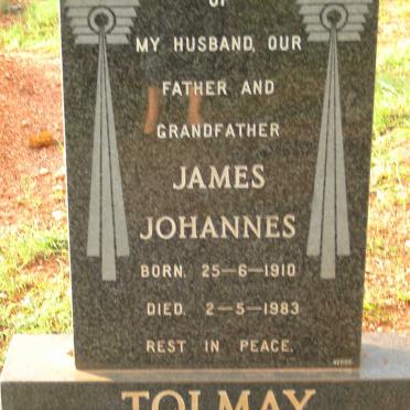 TOLMAY James Johannes 1910-1983