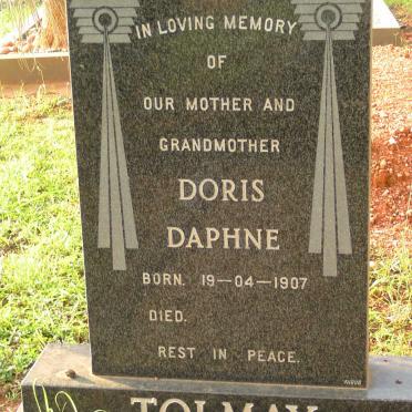 TOLMAY Doris Daphne 1907-