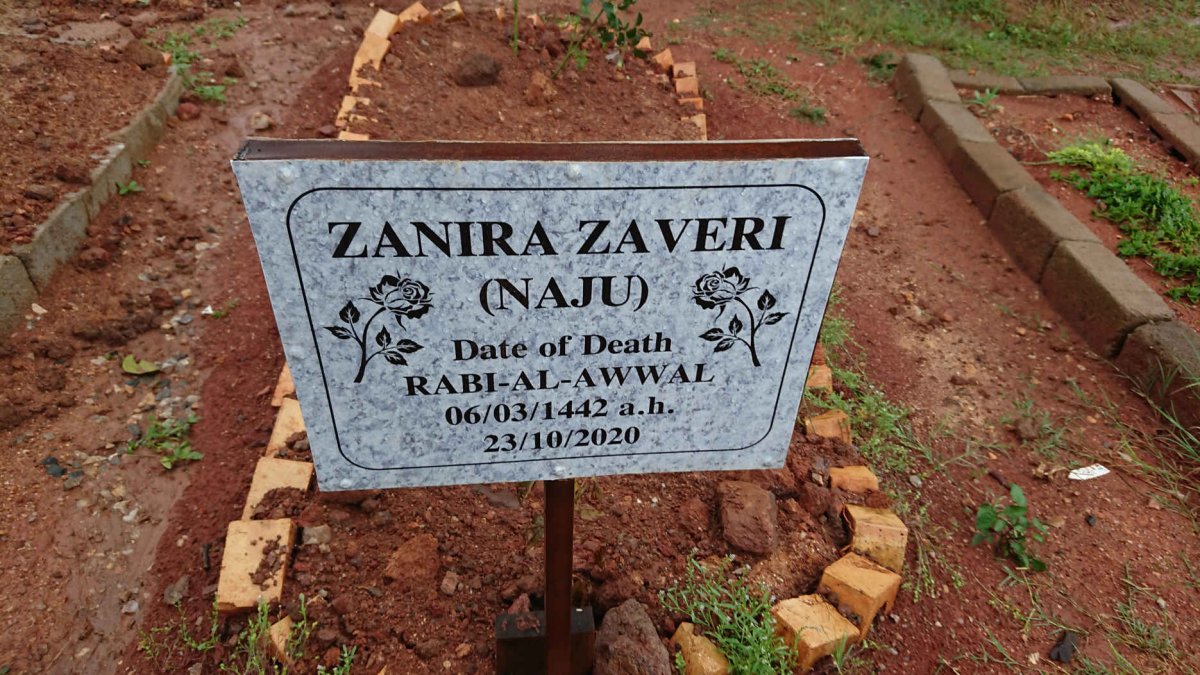 ZAVERI Zanira nee NAJU -2020