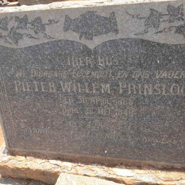PRINSLOO Pieter Willem 1865-1948