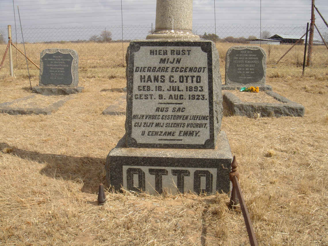 OTTO Hans G. 1893-1923