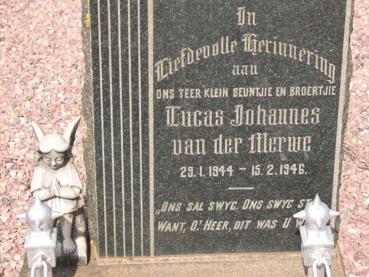 MERWE Lucas Johannes, van der 1944-1946