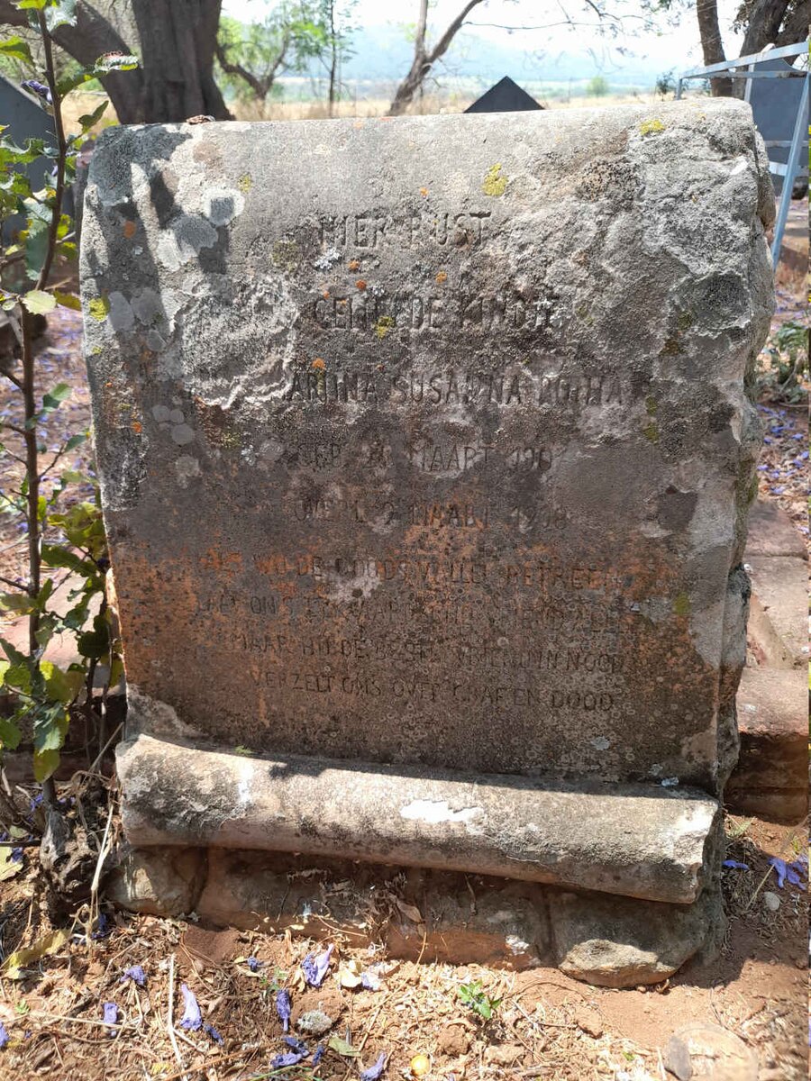 BOTHA Anna Maryna Susanna 1907-1908