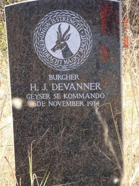 DEVANNER H.J. -1914