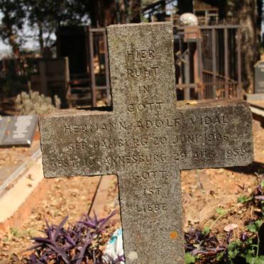 VIDAL Hermann Adolf 1906-1959