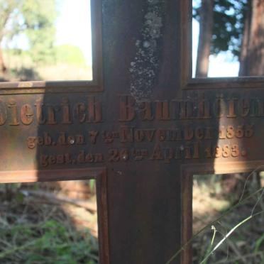 BAUMHÖFENER Dietrich 1855-1883