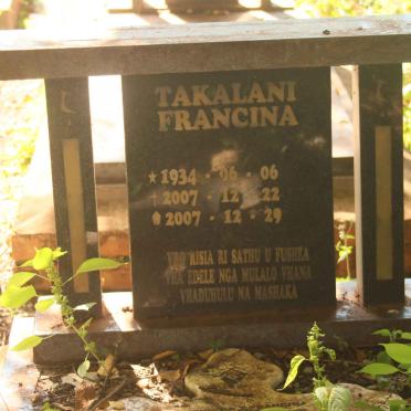 Limpopo, THOHOYANDOU district, Makumbane, Maungani, cemetery