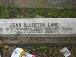 LANG Ellerton Jean -1963