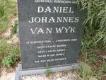 WYK Daniel Johannes, van 1955-2000