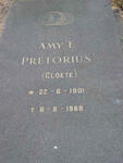 PRETORIUS Amy E. nee CLOETE 1901-1968