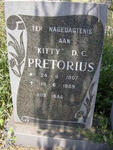 PRETORIUS D.C. 1907-1989