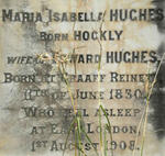 HUGHES Maria Isabella nee HOCKLY 1830-1908