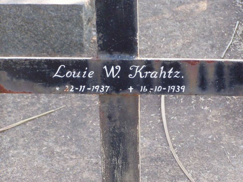 KRAHTZ Louie W. 1937-1939