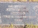 SPRENGER Leonard Jesse -1926