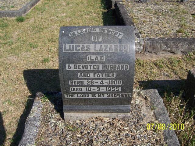 LAZARUS Lucas 1900-1955