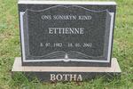 BOTHA Ettienne 1982-2002