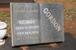 GORDON George 1910-1974