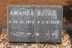 BOTHA Amanda 1975-1976