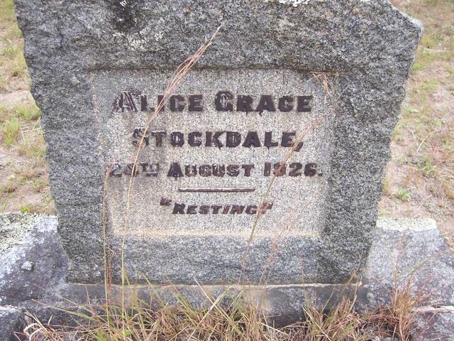 STOCKDALE Alice Grace -1926