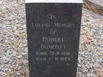 DOMONEY Robert 1918-1924