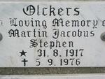 OLCKERS Martin Jacobus Stephen 1917-1976