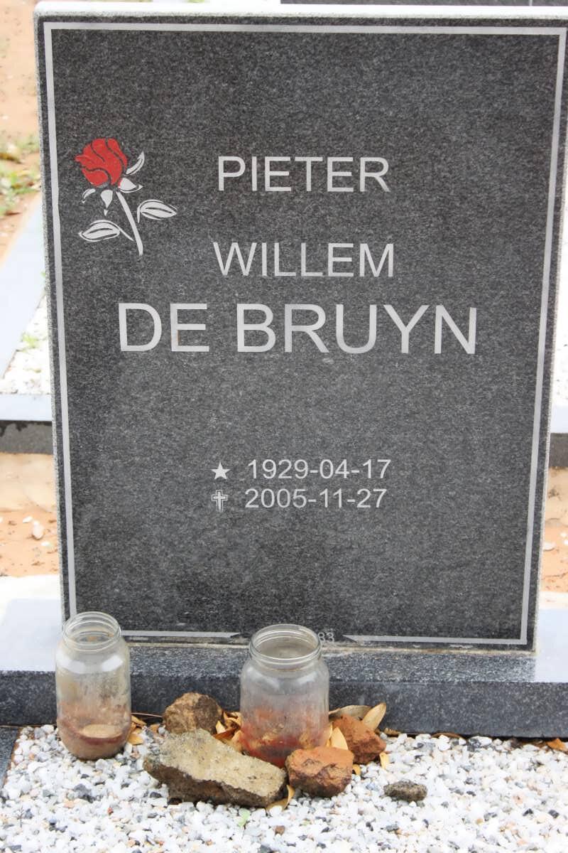 BRUYN Pieter Willem, de 1929-2005