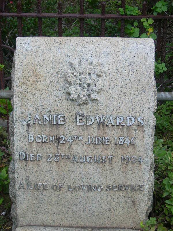 EDWARDS Janie -1846-1924