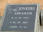 JONKERS Abraham 1950-2007