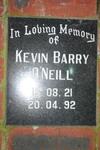 O'NEILL Kevin Barry 1921-1992