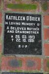 O'BRIEN Kathleen 1913-1991