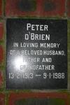 O'BRIEN Peter 1913-1988