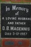 MAGENNIS D.B. -1987