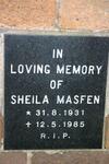 MASFEN Sheila 1931-1985