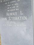 STRAATEN Albert L., van 1920-1989