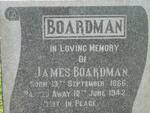 BOARDMAN James 1866-1942