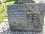 DOWNING G.J. 1922-1991 & Hester V.D. MERWE 1923-1990