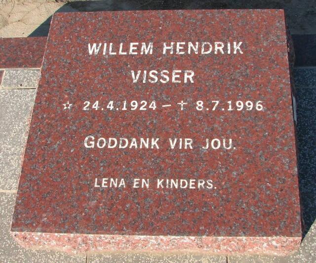 VISSER Willem Hendrik 1924-1996