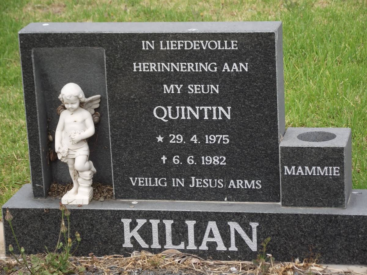 KILIAN Quintin 1975-1982