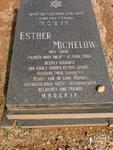 MICHELOW Esther 1914-2000