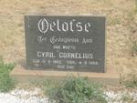 OELOFSE Cyril Cornelius 1962-1968