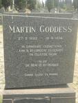 GODDESS Martin 1932-1974