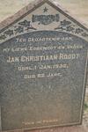 ROODT Jan Christiaan -1932