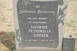 GOOSEN Jacomina Petronella 1891-1977
