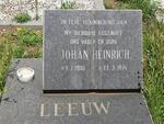 LEEUW Johan Heinrich 1906-1974