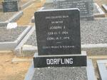DORFLING Joseph J. 1924-1975