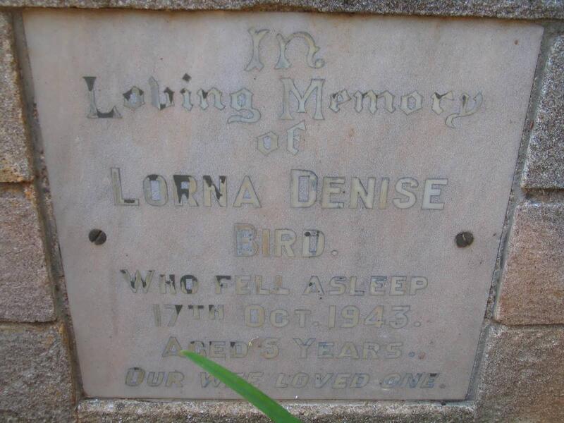 BIRD Lorna Denise -1943